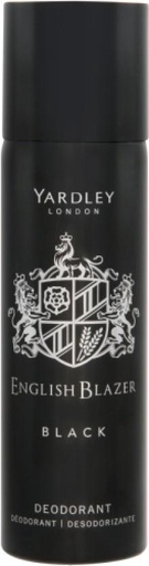 [DEOHFRWARG3SZ968] Yardley English Blazer Black Deodorant Spray  -  For Men (750 ml, Pack of 6)