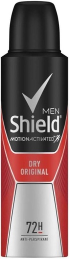 [DEOHFRWAM4C9QWNR] Shield Motion Activated Dry Original Deodorant Spray  -  For Men (900 ml, Pack of 6)