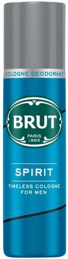 [DEOHFRWAX7K7RY2Y] Brut Paris Spirit Deodorant Spray  -  For Men (120 ml, Pack of 6)