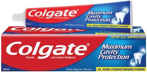 [TPAH4ZNNWZGZYAVE] Colgate Maximum Cavity Protection Toothpaste (100 ml, Pack of 12)