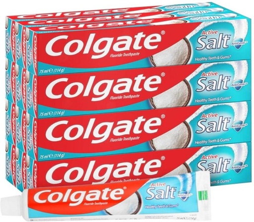 [TPAH7Z6AQ8UJXK9X] Colgate Active Salt Toothpaste (75 ml, Pack of 12)