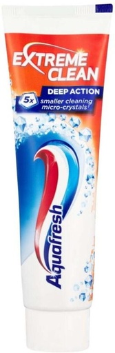 [TPAHFQQB7GPCKWJH] Aquafresh Extreme Clean Deep Action Toothpaste (75 ml, Pack of 12)