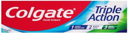 [TPAH7Z6AUVF5WGG7] Colgate Triple Action Original Mint Toothpaste (100 ml, Pack of 1)