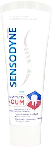 [TPAHFQQBY2YUDWZU] Sensodyne Sensitivity & Gum Mint Toothpaste (75 ml, Pack of 144)