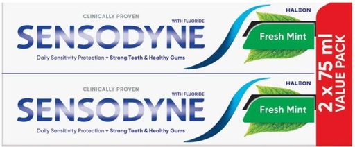 [TPAHB2FUGFWXMBHW] Sensodyne Everyday Protection Fresh Mint Toothpaste (75 ml, Pack of 84)