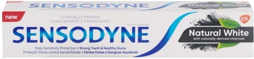[TPAH9KSUZEHJJPZY] Sensodyne Natural White Toothpaste (75 ml, Pack of 12)