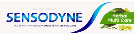 [TPAHFQQBYUNDF2ST] Sensodyne Herbal Multi Care Toothpaste (75 ml, Pack of 12)