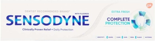 [TPAHFQQBTFBBZC8Z] Sensodyne Extra Fresh Complete Protection Toothpaste (75 ml, Pack of 12)