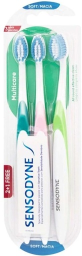 [TBUH2YYFH3YZJFQQ] Sensodyne Multicare Soft Toothbrush Soft Toothbrush