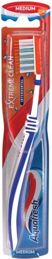 [TBUH2YYFXYHTRBDD] Aquafresh Toothbrush Extreme Clean Med Medium Toothbrush