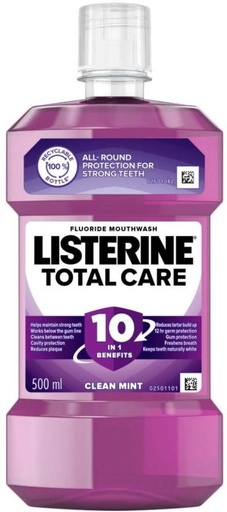 [MWAH5HQWFBFY4BHU] LISTERINE_2 Mouthwash Total Care - Clean Mint (500 ml)