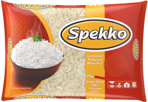 [RICH26RXKP5EDZJ2] Spekko Long Grain Rice (Long Grain, Parboiled) (2 kg)