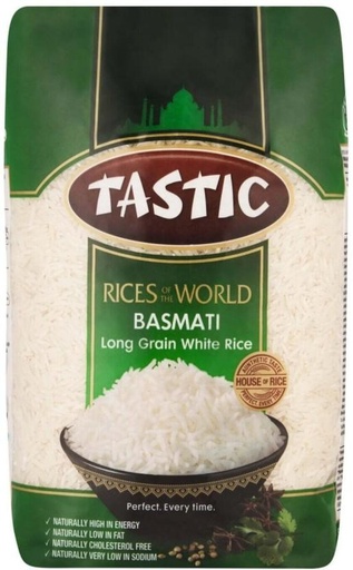 [RICH26RXKZSBGZBC] Tastic Basmati Long Grain Rice (Long Grain, Raw) (1 kg)