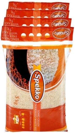 [RICH26RXKTYZGGNR] Spekko Long Grain Rice (Long Grain, Parboiled) (5 kg)