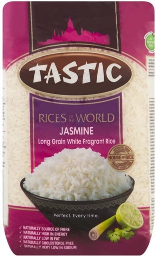 [RICH26RXNZYCGUBZ] Tastic Jasmine Long Grain Rice (Long Grain, Raw) (1 kg)