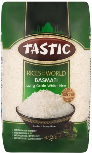 [RICH26RXMT7Y7ZFV] Tastic Basmati Long Grain Rice (Long Grain, Raw) (2 kg)
