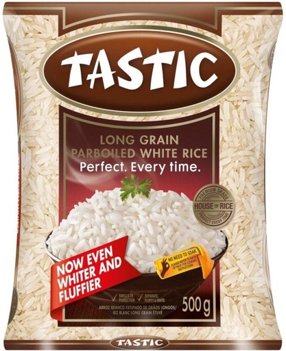 [RICH26RXYAFBXDUN] Tastic Long Grain Rice (Long Grain, Parboiled) (0.5 kg)