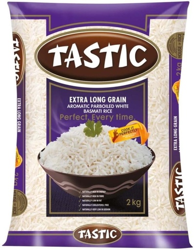 [RICH26RXSVKRYKAC] Tastic Aromatic  Basmati Long Grain Rice (Long Grain, Parboiled) (2 kg)