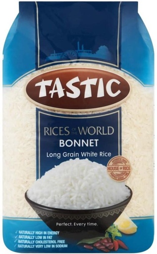 [RICH26RXFKRWG7ZQ] Tastic Bonnet Long Grain Rice (Long Grain, Raw) (2 kg)