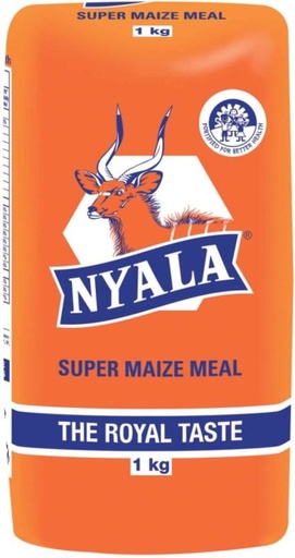 [GMLH26VVYGZR4H8U] Nyala Super Maize Meal Maize/Corn (1 kg, Pack of 10)