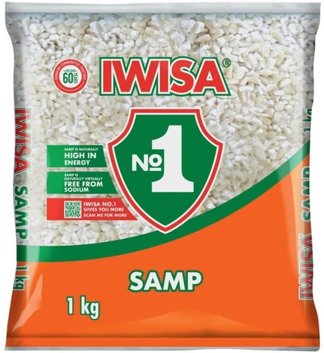 [GMLH26VVJJGGA9B7] Iwisa No.1 Samp Maize/Corn (1 kg, Pack of 10)
