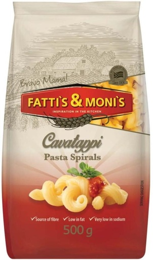 [PSTHFZSEXMM9ZQRE] Fatti'S & Moni'S Cavatappi Regular Pasta (500 g)