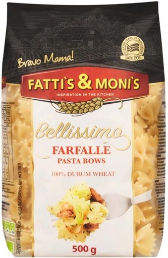 [PSTHFZSEJKHHFZFS] Fatti'S & Moni'S Bellissimo Durum Wheat Regular Pasta (500 g)