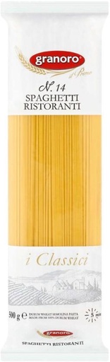 [PSTHFZSEMTHKKP9K] Granoro I Classici Regular Pasta (Pack of 24, 500 g)
