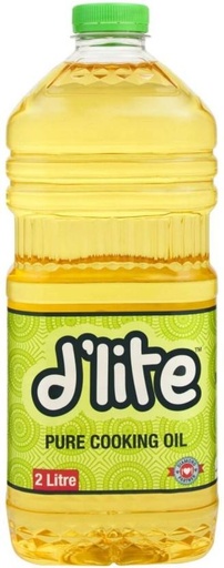 [EDOH26TSTSAEAZEV] D'lite Pure Soyabean Oil Plastic Bottle (2 L)