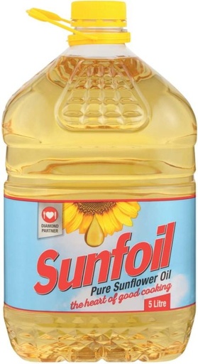 [EDOH26TKYVPCYPBV] Sunfoil Pure Sunflower Oil Plastic Bottle (4 x 5 L)