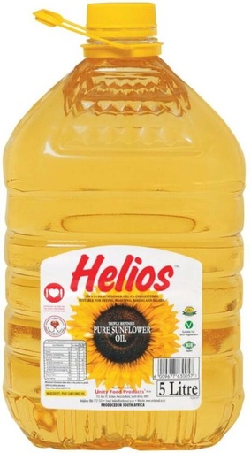 [EDOH26TKZU52VXHJ] Helios Triple Refined Pure Sunflower Oil Plastic Bottle (4 x 5 L)