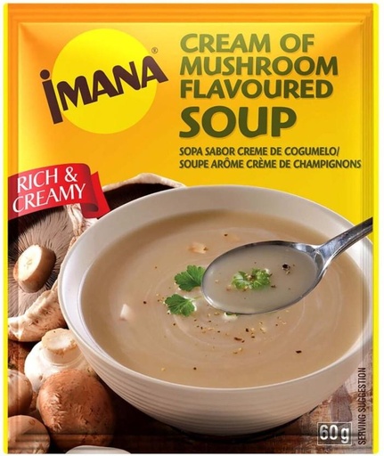 [SOUHFTC24V2AA97Y] Imana Cream of mushroom Flavoured Soup (60 g)