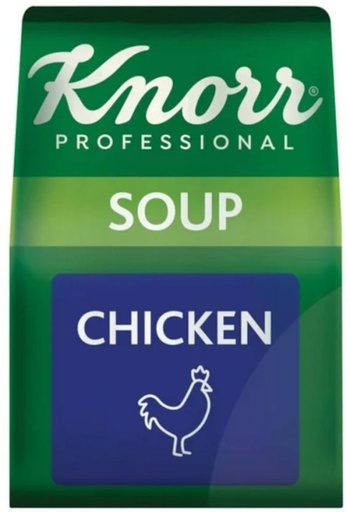 [SOUH7SKUQXXPGFGG] Knorr Chicken Soup (Pack of 4, 1.6 kg)