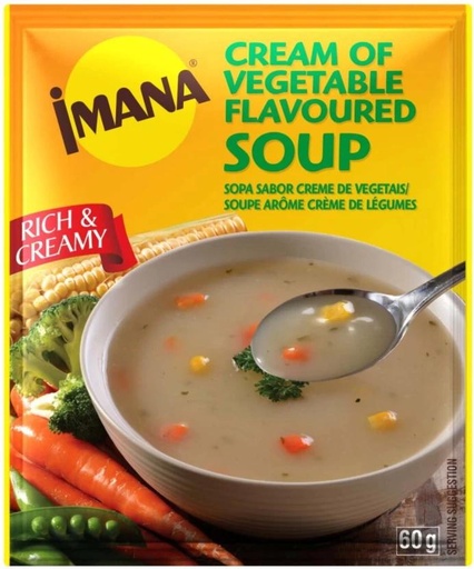 [SOUHFTC2FYYFMYEF] Imana Cream of Vegetable Flavoured Soup (60 g)