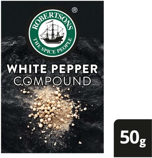 [HBSHFSZGZ8ZGQXE2] Robertson's White Pepper Compound (1 x 50 g)
