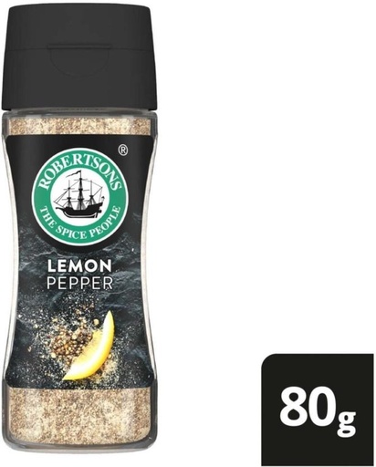 [HBSHFSZPGDGCQUQT] Robertson's Lemon Pepper (1 x 80 g)