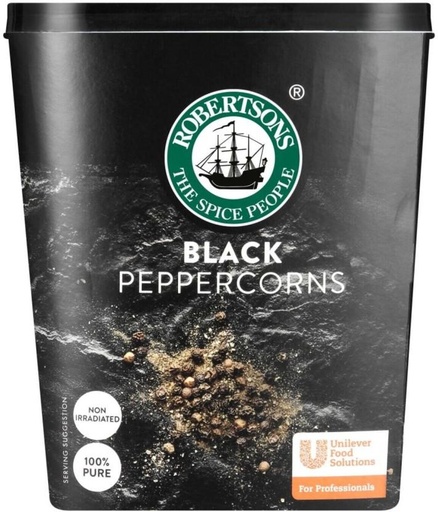 [HBSHFSZPMFH3HGNE] Robertson's Black Peppercorns (1 x 800 g)