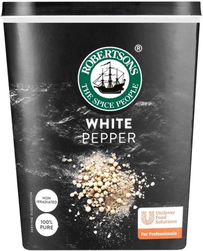 [HBSHFSZPMZAKZRF6] Robertson's White Pepper (1 x 800 g)