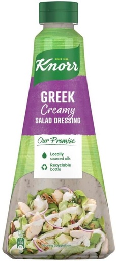 [SKPHFHDNJZASB2K4] Knorr Greek Creamy Salad Dressing Dressing (340 ml)