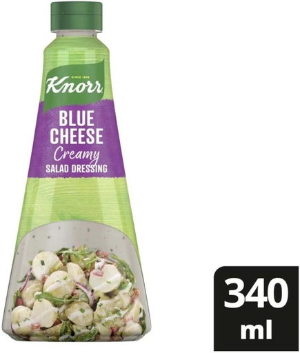 [SKPH26RQ4HCMZEKU] Knorr Blue Cheese Creamy Salad Dressing Dressing (5 x 340 ml)