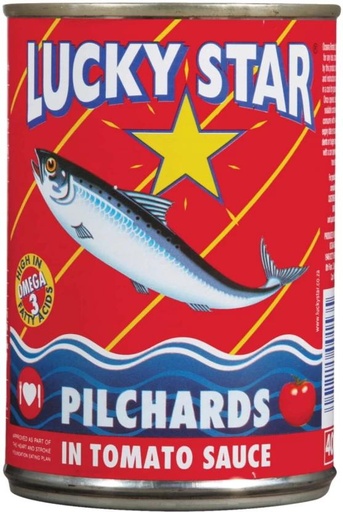 [CFDHFRS7YNTDCGQM] Lucky Star Pilchards in Tomato Sauce Sea Foods (400 g)