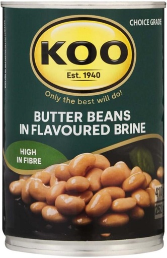 [CFDHFRS7ZVYTRHMZ] Koo Butter Beans (410 g)