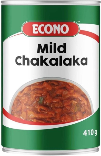 [CFDHFRS7XAGQZXPY] Econo Mild Chakalaka Vegetables (410 g, Pack of 12)
