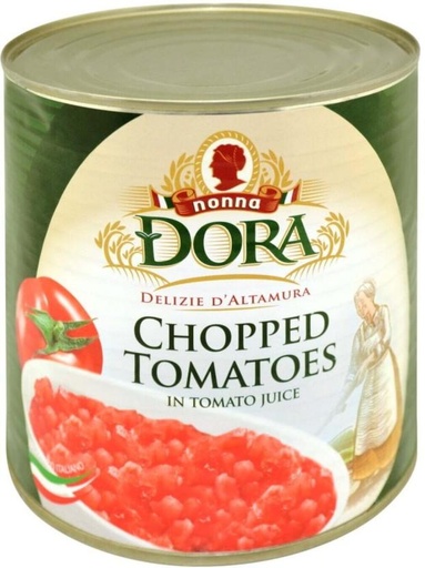[CFDH9HFMDDK52ZGJ] Nonna Dora Chopped Tomato Vegetables (255 kg)