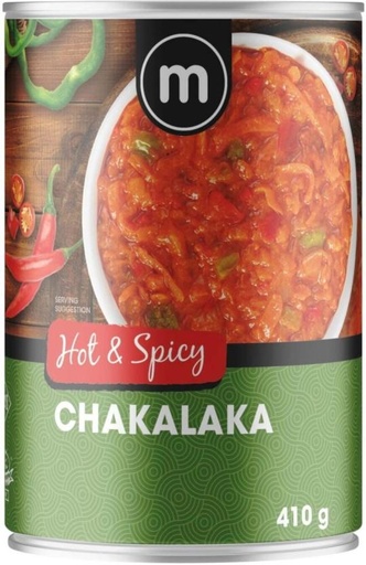 [CFDHFRS7G5FDSSBE] M Hot & Spicy Chakalaka Vegetables (410 g, Pack of 6)
