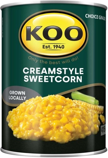 [CFDHFRS7ZZQUXVTT] Koo Cream Style Sweet Corn (415 g)