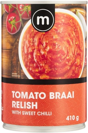 [CFDHFRS7AEJDCXFW] M Tomato Braai Relish With Sweet Chilli Vegetables (410 g, Pack of 6)