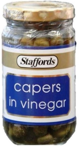 [CFDHFRS7GPSSB5H2] Staffords Capers in Vinegar Vegetables (130 g)