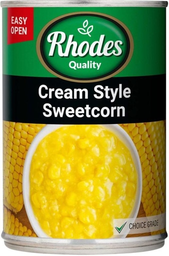 [CFDHFRS7DHYVDEHY] Rhodes Cream Style Sweet Corn (410 g)