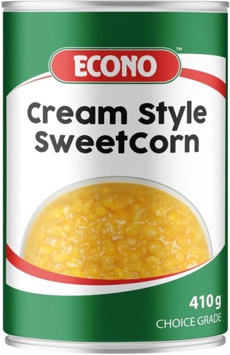 [CFDHFRS7PE5C5GFN] Econo Cream Style Sweet Corn (410 g)